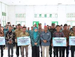 Pj Bupati Lamandau, Said Salim, serahkan bantuan dana hibah